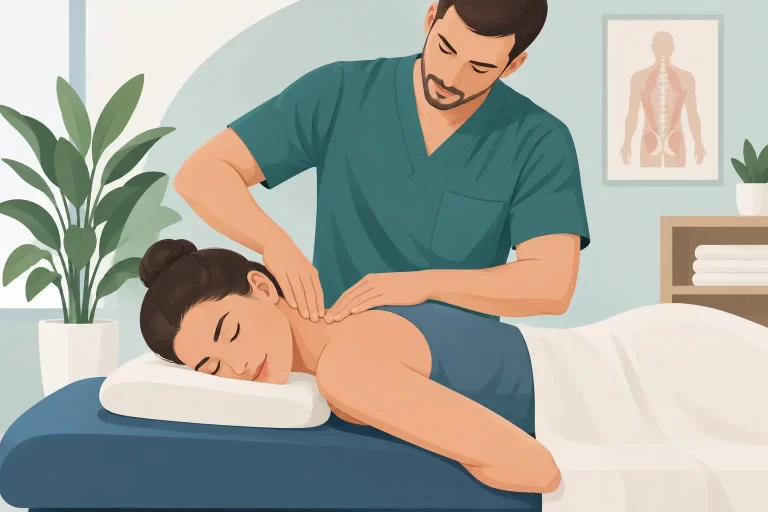 Spate tensionat? Terapie manuală pentru dureri